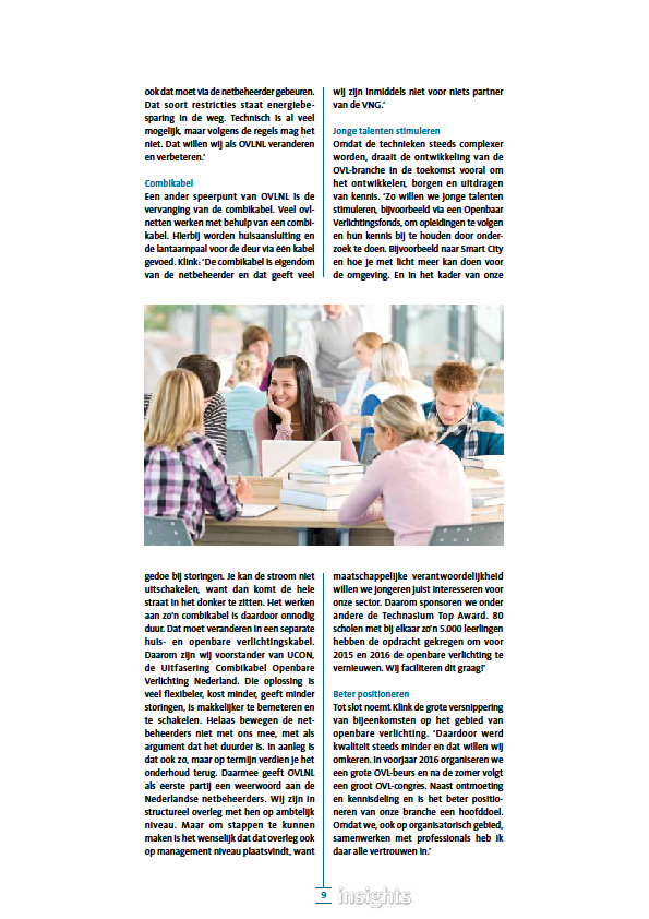 Insights artikel over onstaan OVLNL